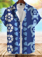 Vice City Hawaiian Shirt — Retro '80s Beach Shirt for Men