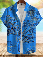 Vice City Hawaiian Shirt — Retro '80s Beach Shirt for Men