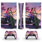 Vice City PS5 Skin — Console & Controller Decal Cover