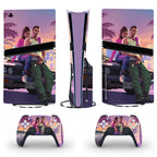 Vice City PS5 Skin — Console & Controller Decal Cover