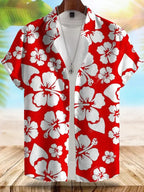 Vice City Hawaiian Shirt — Retro '80s Beach Shirt for Men