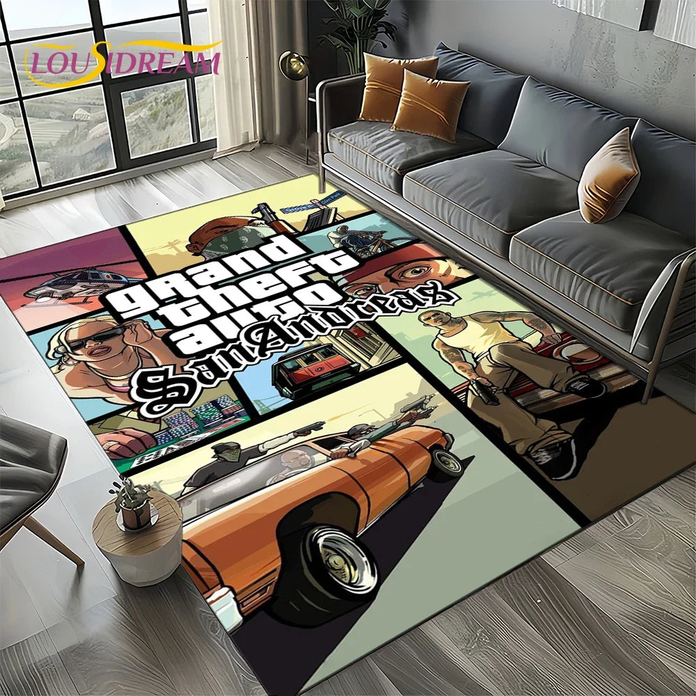 Vice City Carpet Gaming Rug