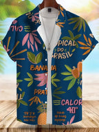 Vice City Hawaiian Shirt — Retro '80s Beach Shirt for Men