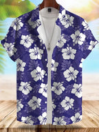 Vice City Hawaiian Shirt — Retro '80s Beach Shirt for Men