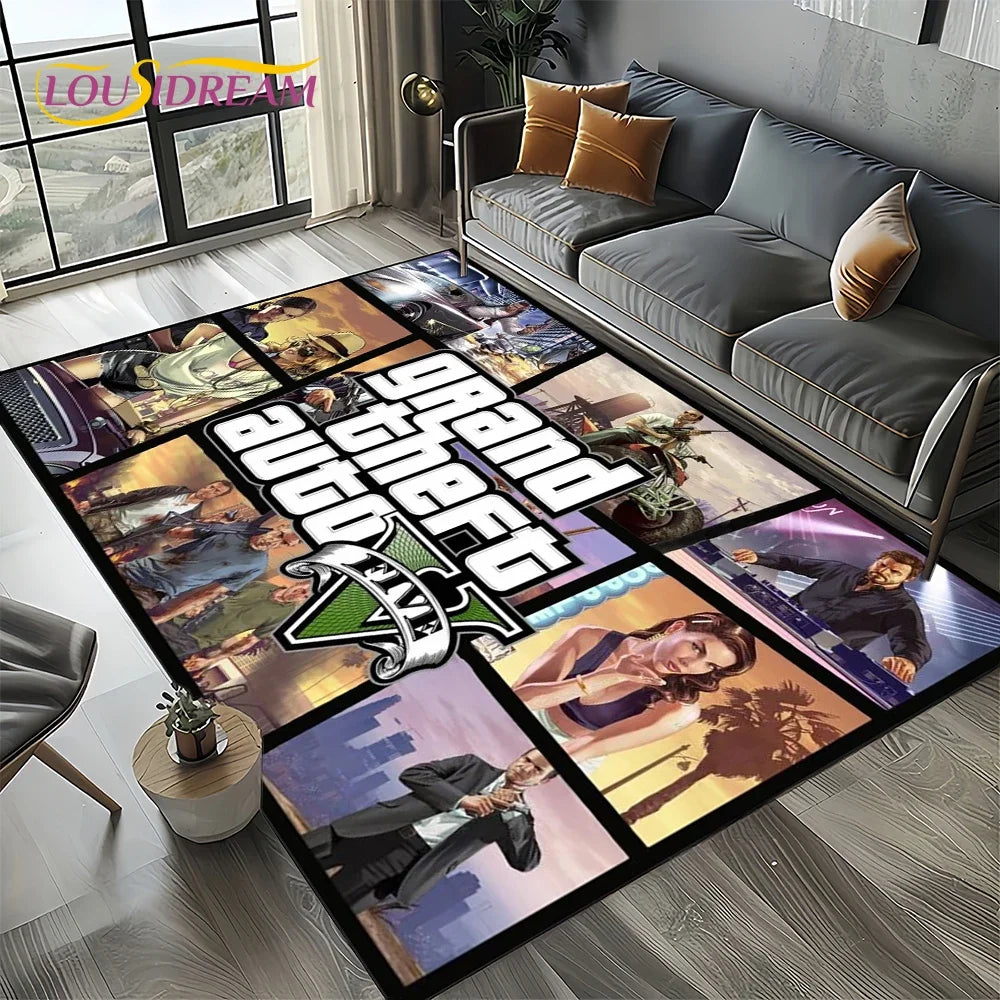 Vice City Carpet Gaming Rug
