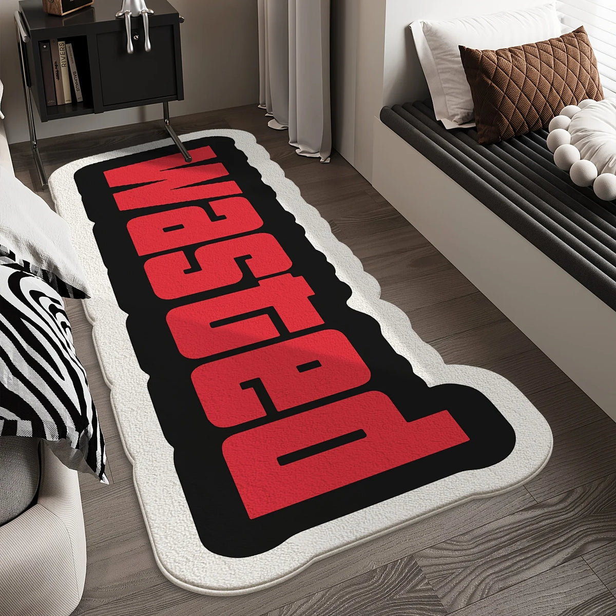 Vice City Runner Rug — Anti-Slip Floor Mat for Bedroom & Gaming Room