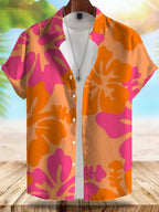 Vice City Hawaiian Shirt — Retro '80s Beach Shirt for Men