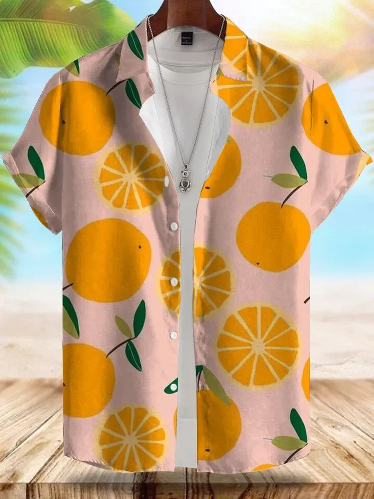 Vice City Hawaiian Shirt — Retro '80s Beach Shirt for Men