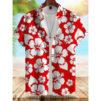 Vice City Hawaiian Shirt — Retro '80s Beach Shirt for Men