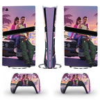Vice City PS5 Skin — Console & Controller Decal Cover
