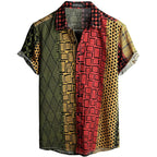 Vice City Hawaiian Shirt — Retro Tropical Print Shirt for Men