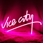 Vice City Neon Sign — USB LED Wall Light