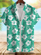Vice City Hawaiian Shirt — Retro '80s Beach Shirt for Men