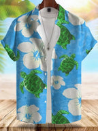 Vice City Hawaiian Shirt — Retro '80s Beach Shirt for Men