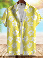 Vice City Hawaiian Shirt — Retro '80s Beach Shirt for Men