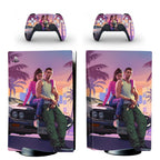 Vice City PS5 Skin — Console & Controller Decal Cover