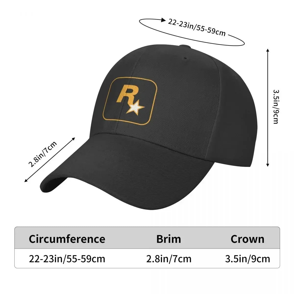 Vice City R Star Cap — Classic Logo Hat