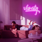 Vice City Neon Sign — USB LED Wall Light